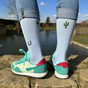 Cactus S – Un cactus brodé sur des chaussettes de haute qualité