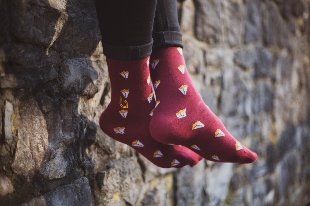 Belgian Fries O - chaussettes motifs frites