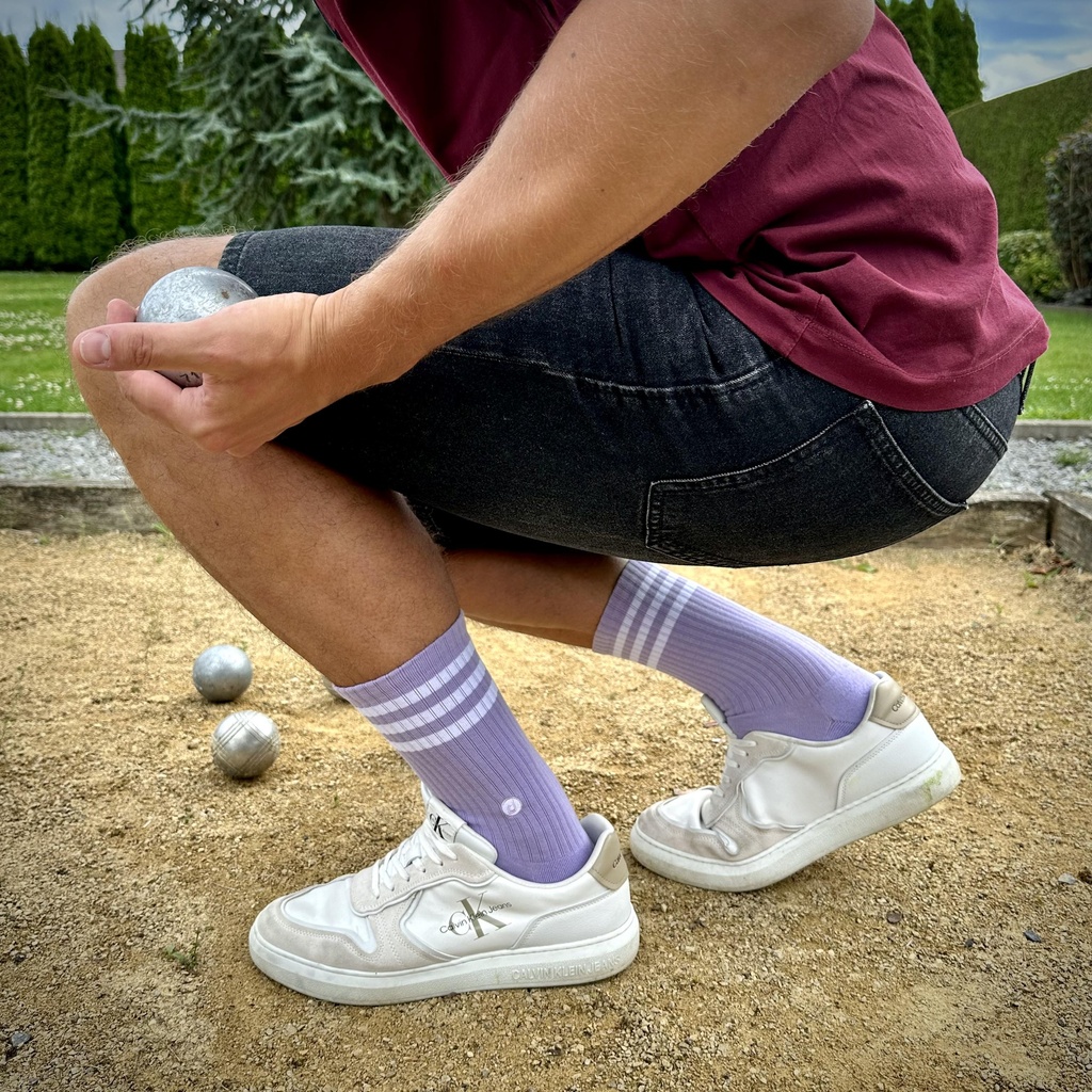 Chaussettes Sport "Purple"